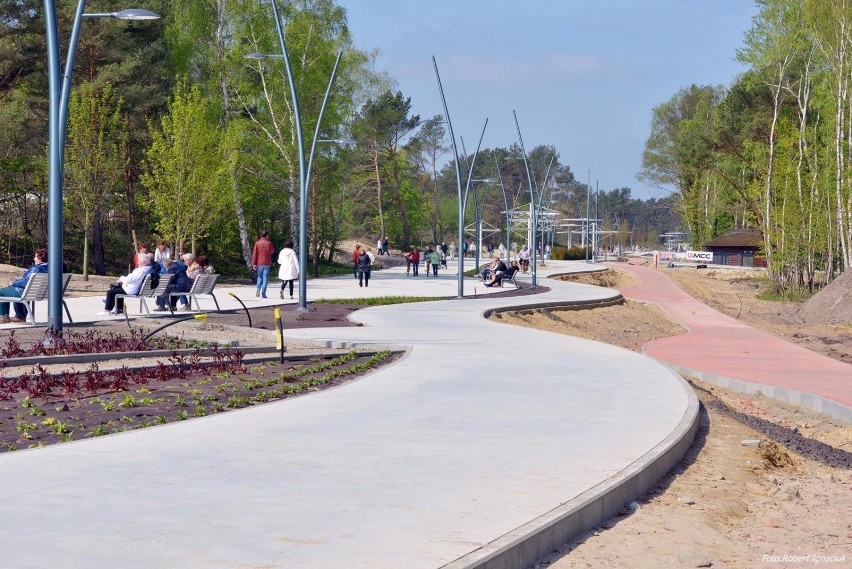 Zobaczcie, jak zmienia się Promenada Zdrowia w Świnoujściu [ZDJĘCIA]