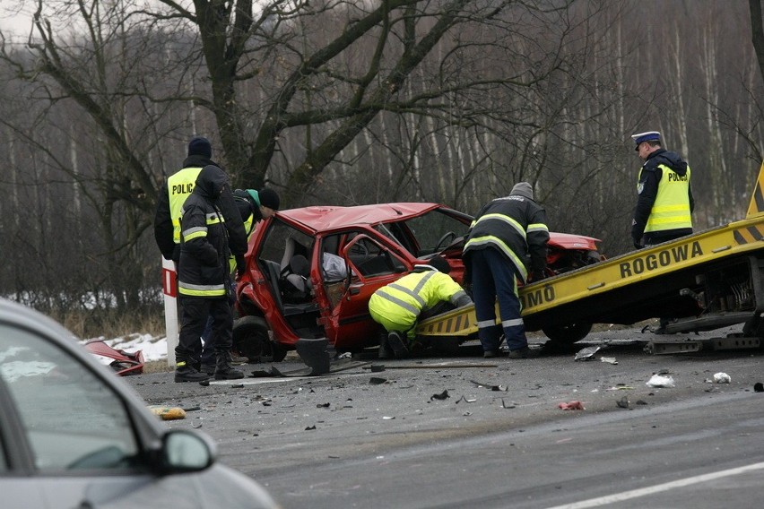 Wypadek w Kawicach, jedna osoba zginęła