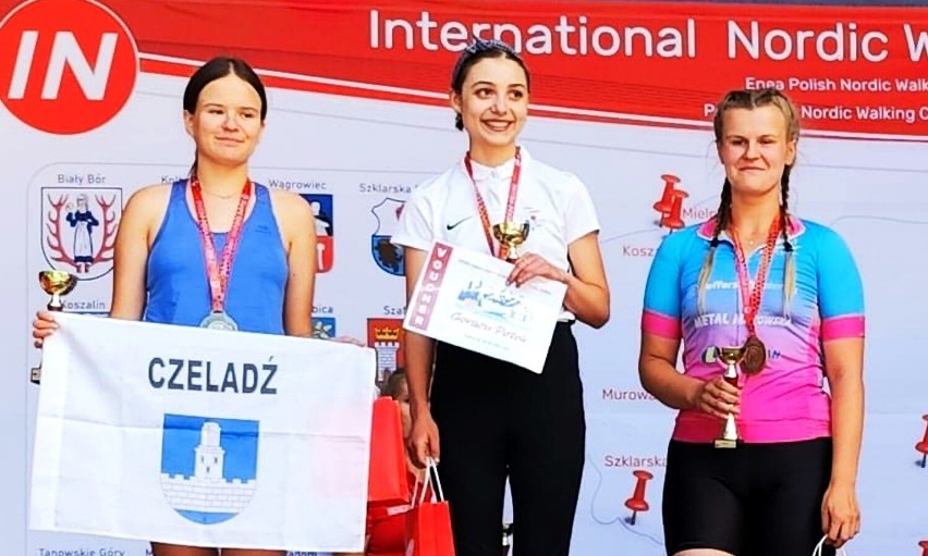 Hanna Krajewska (w środku) została górską mistrzynią Polski...