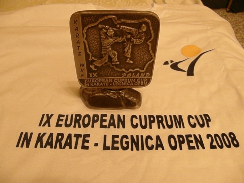 IX European Cuprum Cap in karate - Legnica Open 2008. Fot....