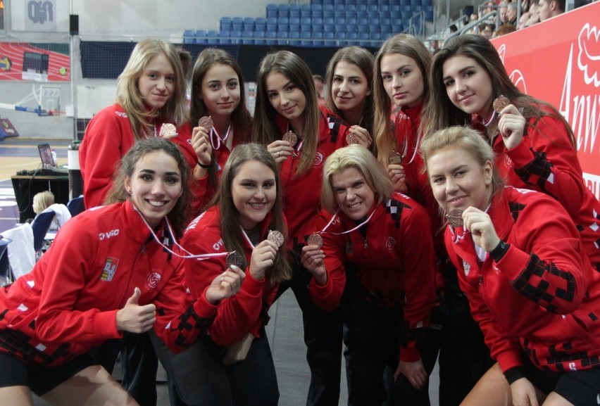 Juniorki WTS Włocławek z brązowym medalem mistrzostw województwa kujawsko-pomorskiego w siatkówce