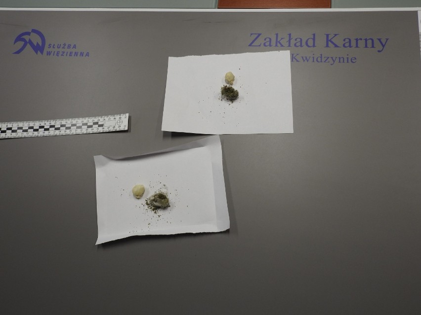Zakład Karny w Kwidzynie. Na teren jednostki próbowano wnieść marihuanę, "przesyłkę" przechwycili funkcjonariusze SW
