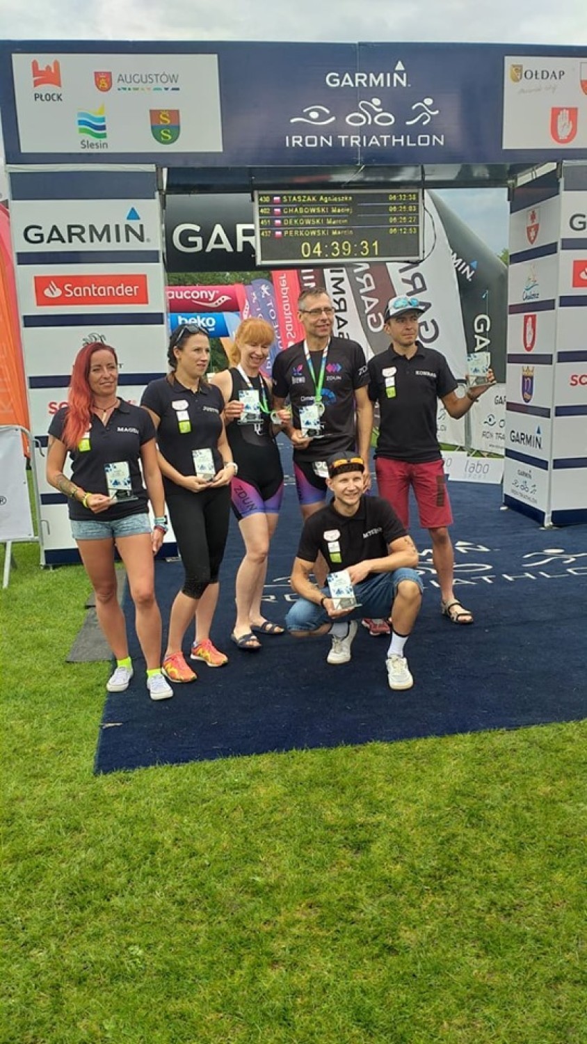 Kaliszanie zdominowali Garmin Iron Triathlon Chodzież