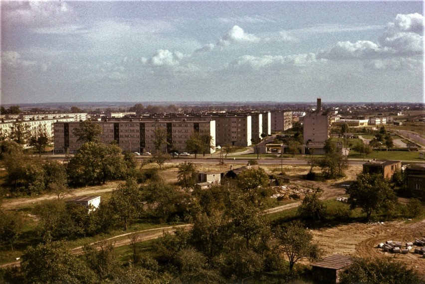Widoki Sieradza z lat 1976-1986