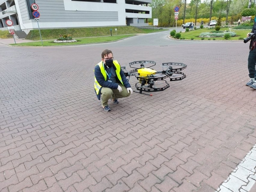 Transport próbek medycznych dronów miał miejsce w Polsce po...