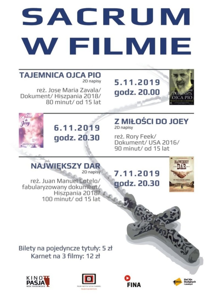 SACRUM W FILMIE

Kino Pasja Miejskiego Domu Kultury w...