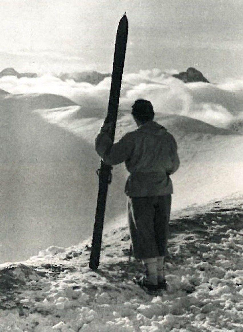 Na Kasprowym Wierchu, rok 1938.

O samym Zakopanem taką...