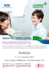 Bezpłatna mammografia w Kwidzynie. Za darmo przebadaj piersi