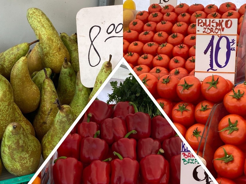 Ile kosztowały owoce i warzywa na kieleckich bazarach?...