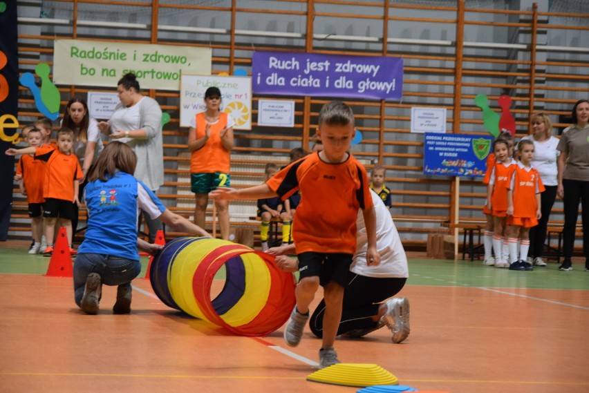 Spartakiada przedszkolaków w Wieluniu 2019[FOTO, WIDEO]