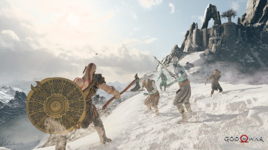 Tak prezentuje się God of War w wersji na PC w 4K