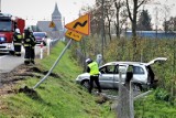 Powiat tczewski. Wypadek w Miłobądzu z udziałem 10 osób w jednym aucie osobowym [ZDJĘCIA]