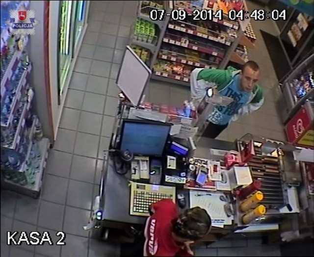 Lubelska policja szuka złodzieja: Za zakupy zapłacił ukradzioną kartą