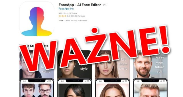 Za kilka chwil zabawy z aplikacją FaceApp, użytkownik smartfona płaci swoją prywatnością.