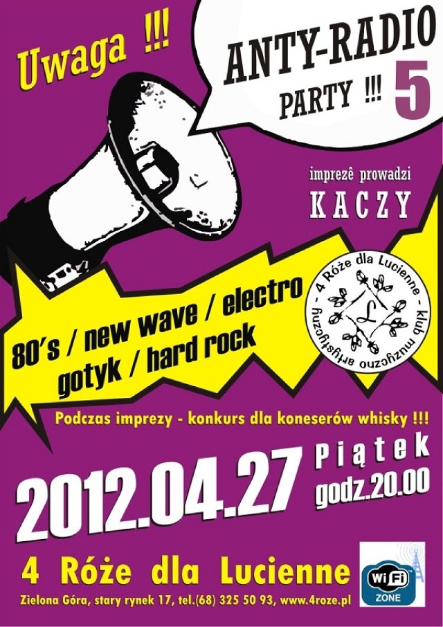 Anty-Radio Party - odsłona piąta.