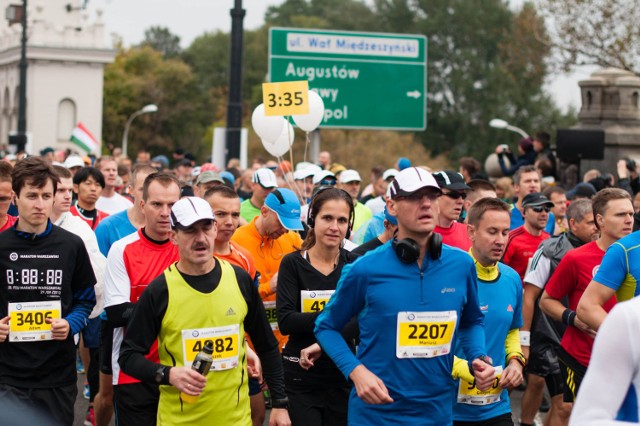 Tegoroczny Maraton ukończyło 8506 biegaczy. Fot. Piotr Barejka