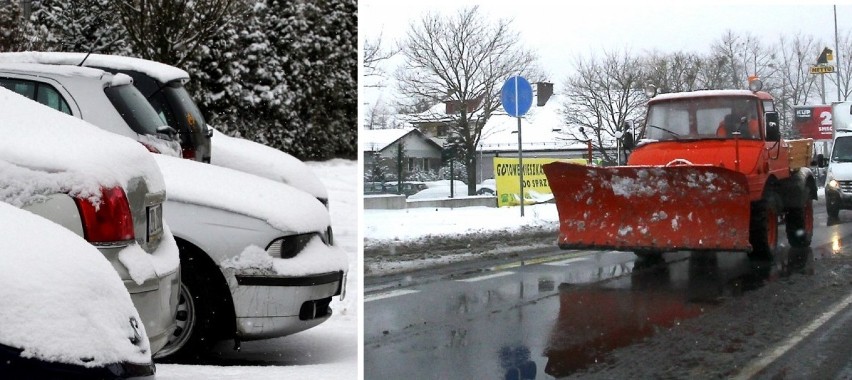 Śnieżyca w Szczecinie. Kolizje i opóźnienia autobusów. Nawet...
