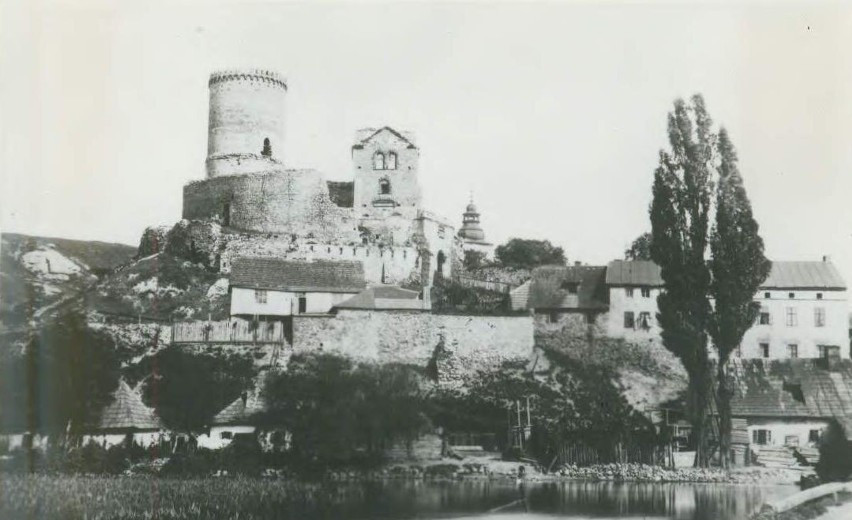 Zamek w Będzinie - lata 1920-1940 [ZDJĘCIA]