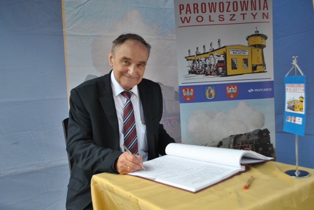 Dyrektor Parowozowni Wojciech Marszałkiewicz podczas uroczystości 5-lecia instytucji kultury