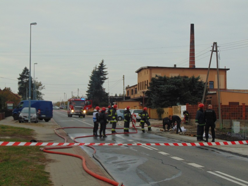 Rozszczelnienie gazociągu w Kowalewie