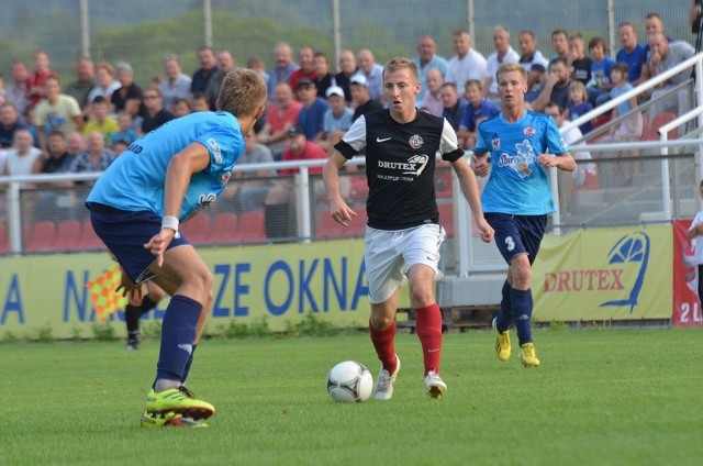 Drutex-Bytovia - Błękitni 1:0 (0:0). To pierwsza wygrana trenera Pawła Janasa