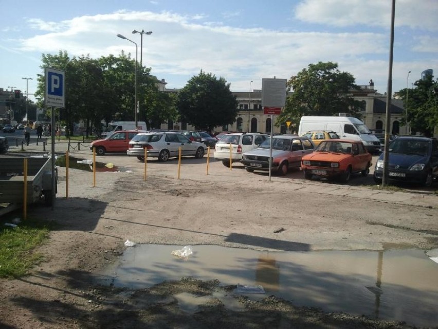 Parking przy Nabycińskiej znów płatny (ZDJĘCIA, CENY)