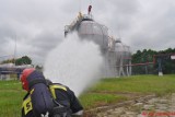 Ćwiczenia w lubartowskiej rozlewni gazu (zdjęcia)