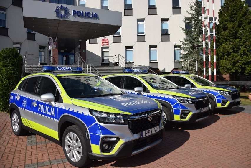 Nowe radiowozy zasiliły flotę częstochowskich policjantów. Pojazdy są ekologiczne i ekonomiczne