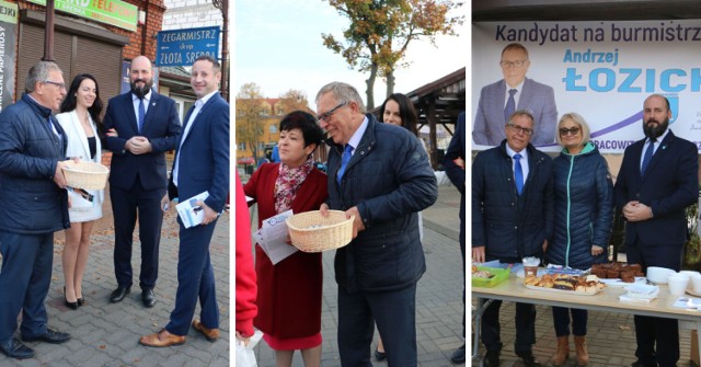 Śniadanie z kandydatem na burmistrza Ciechocinka, Andrzejem Łozickim.