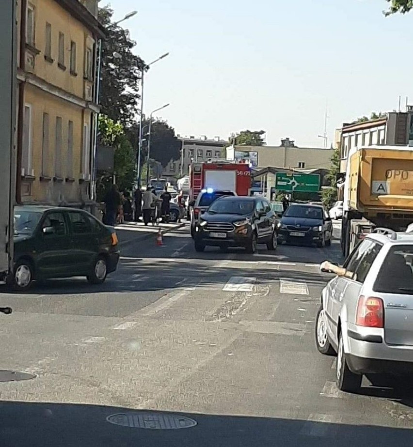 Dwa wypadki z udziałem rowerzystów w Strzelinie [ZDJĘCIA]
