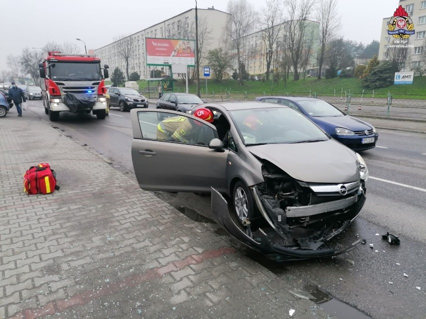 Wypadek w Jastrzębiu: przy ulicy Podhalańskiej zderzyły się...