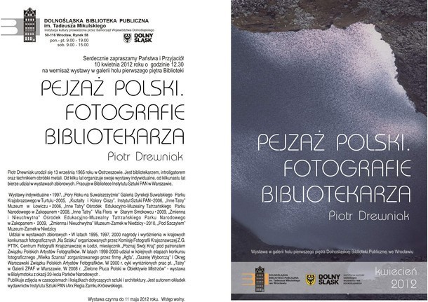Pejzaż Polski - fotografie bibliotekarza

Więcej o...