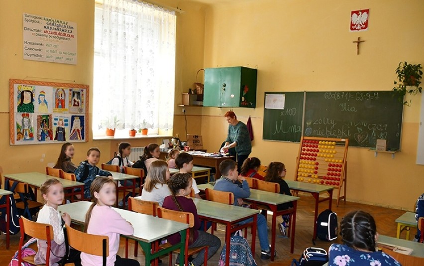 Dębica. Dzieci z Ukrainy mają w szkole swoją klasę     