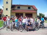 Klub start  z Sierakowa Śląskiego zaraża pasją do wycieczek rowerowych