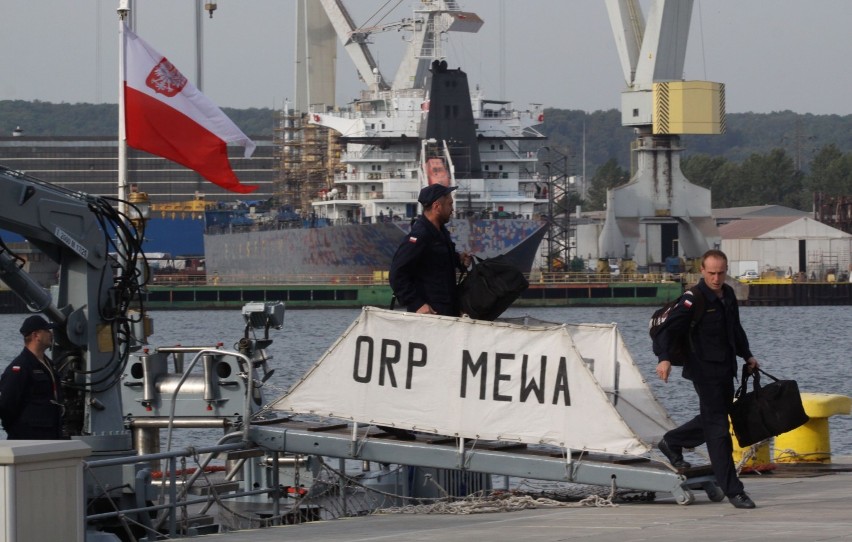 Okręt ORP "Mewa" zostanie wycofany ze służby. To pierwsza, polska jednostka, która pływała pod flagą NATO 