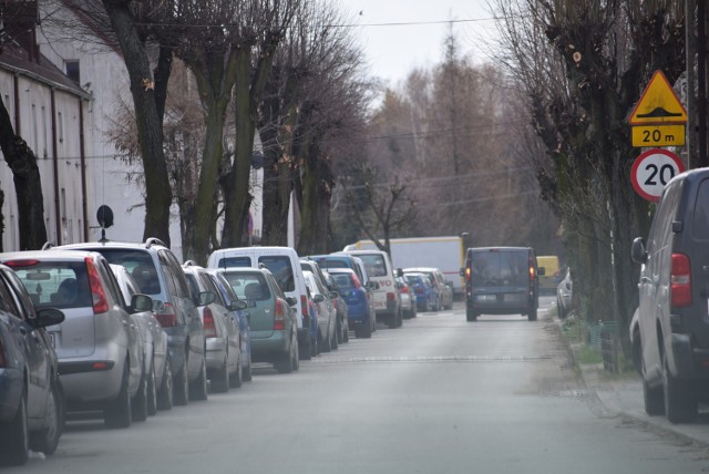 Ulica Apolinarego Leśniewskiego w Sieradzu