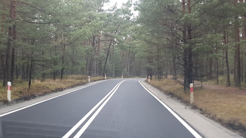 Remont nawierzchni drogi wojewódzkiej nr 216 (listopad i grudzien 2019)