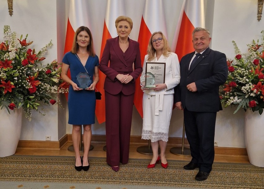 Gala rozdania nagród w Pałacu Prezydenckim w Warszawie. Nz....