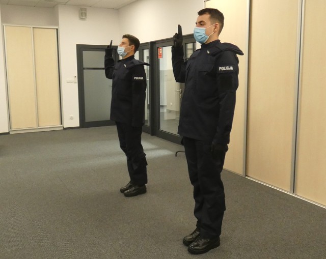 Nowych policjantów z Wadowic czekają teraz ważne zadania  i obowiązki
