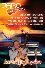 Koncert Jarosława Lysko w Lędzinach