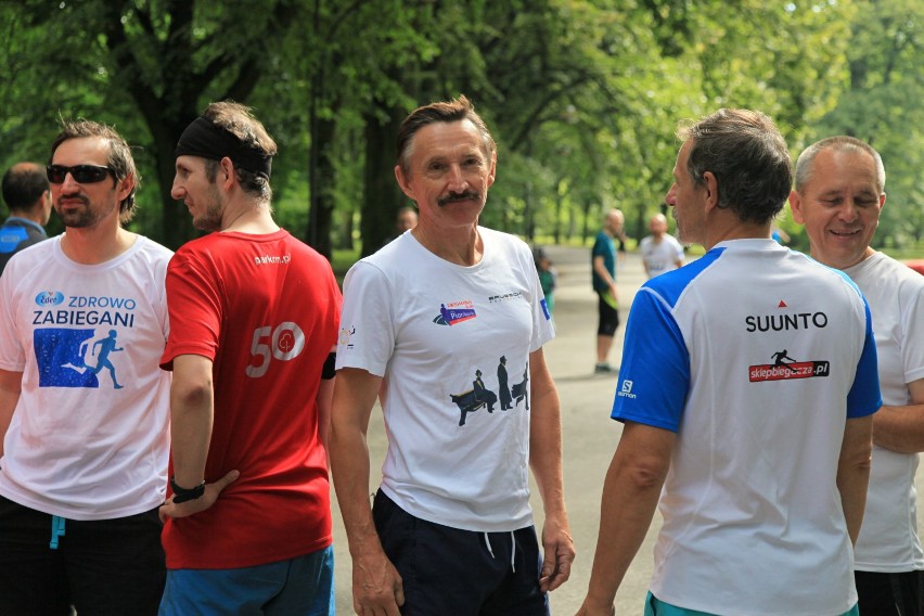 Parkrun Łódź. Bieg w parku Poniatowskiego - 16 lipca 2016