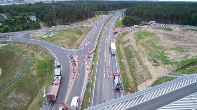 W lipcu 2022 roku droga ekspresowa S5 Nowe Marzy - Dworzysko jest gotowa w około 90 procentach