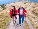 Nordic walking to dobry sposób na rozpoczęcie nowego roku - rajd w Handzlówce