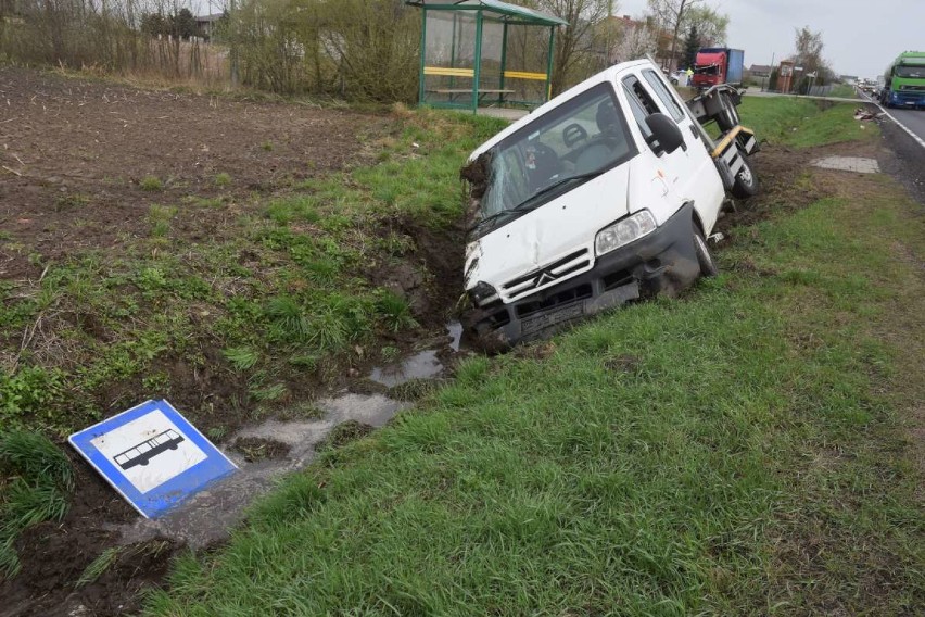 Groźny wypadek na DK 15 w Cytrynowie za Trzemesznem