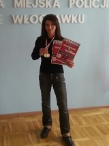Anita Szefler-Ciupińska policjantka z Włocławka zdobyła dwa złote medale MP w kick-boxingu