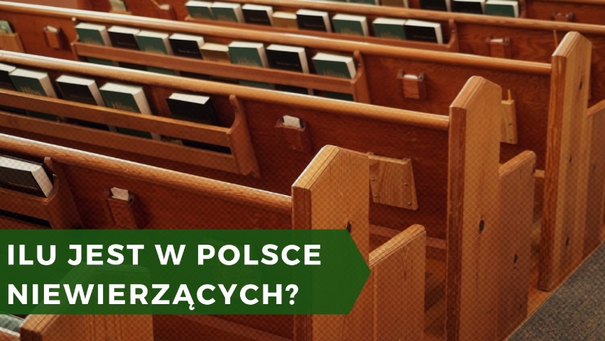 Według badań GUS, w Polsce jako niewierzące deklaruje się 3%...