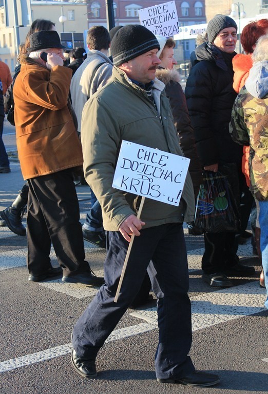 Pierwszy etap protestu mieszkańców okolicznych gmin już za...