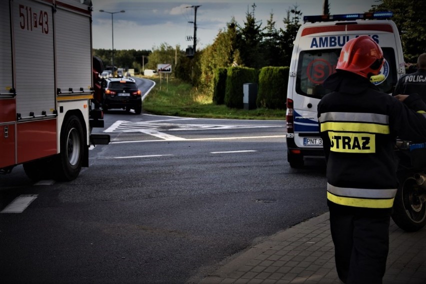 Poważny wypadek na skrzyżowaniu obwodnicy z ul. Zbąszyńską