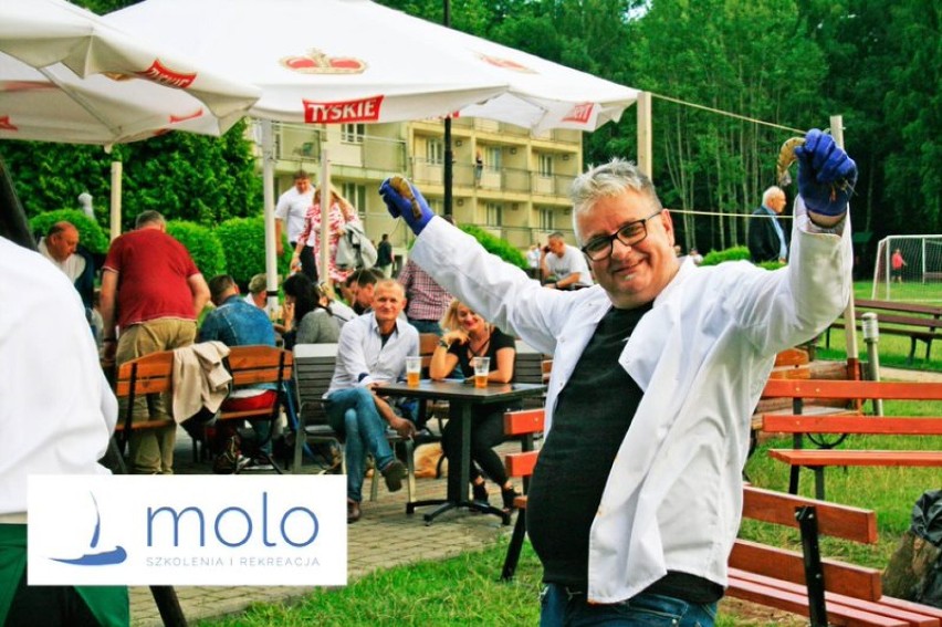 Jacek Fiedorowicz, szef kuchni w restauracji w Centrum Molo...