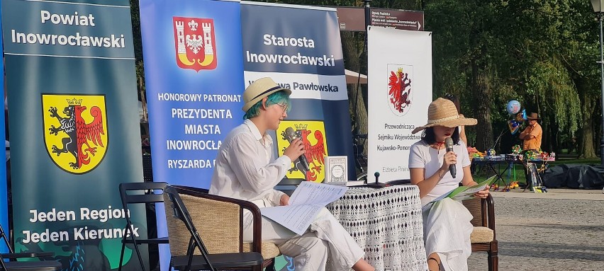 W inowrocławskich Solankach fragmenty powieści "Nad Niemnem"...
